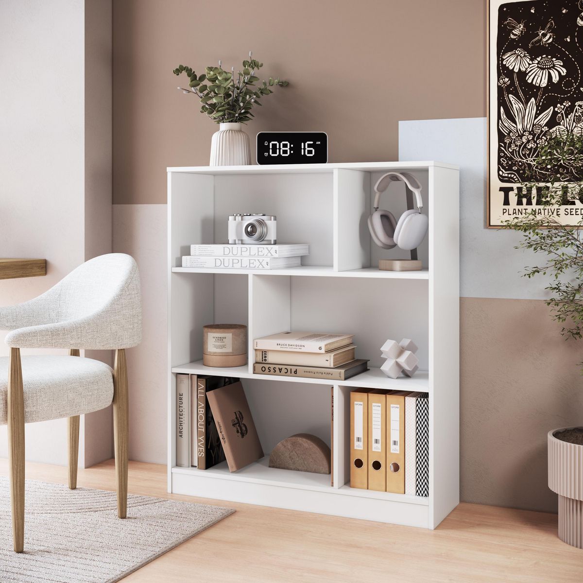 BE DESIGN - Organizador Nivel(es) 90x110x30 cm Blanco