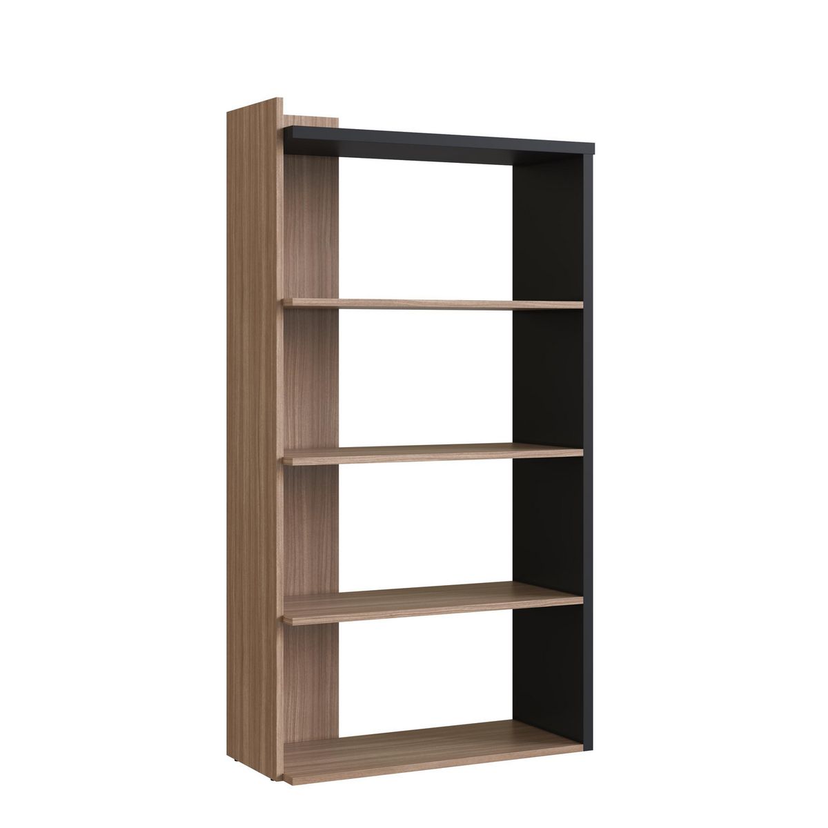 BE DESIGN - Estante MDP Nivel(es) 72x136x31.5 cm Castaño