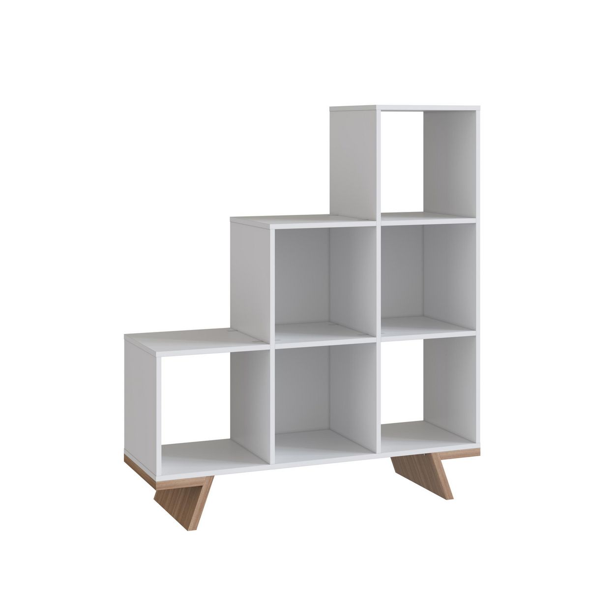 BE DESIGN - Estante MDP Nivel(es) 105x120x35 cm Blanco