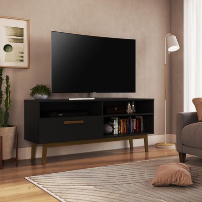 Imagen 2 del producto Rack TV 55 "" B118.026 Negro 136x58.8x37.7 cm