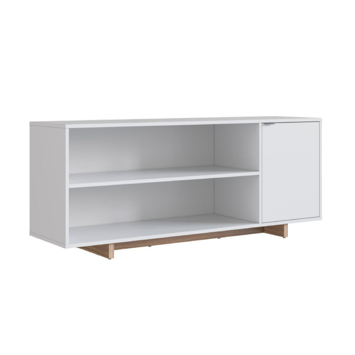 BE DESIGN - Rack TV 50 " B75.087 Blanco 135x56x36 cm