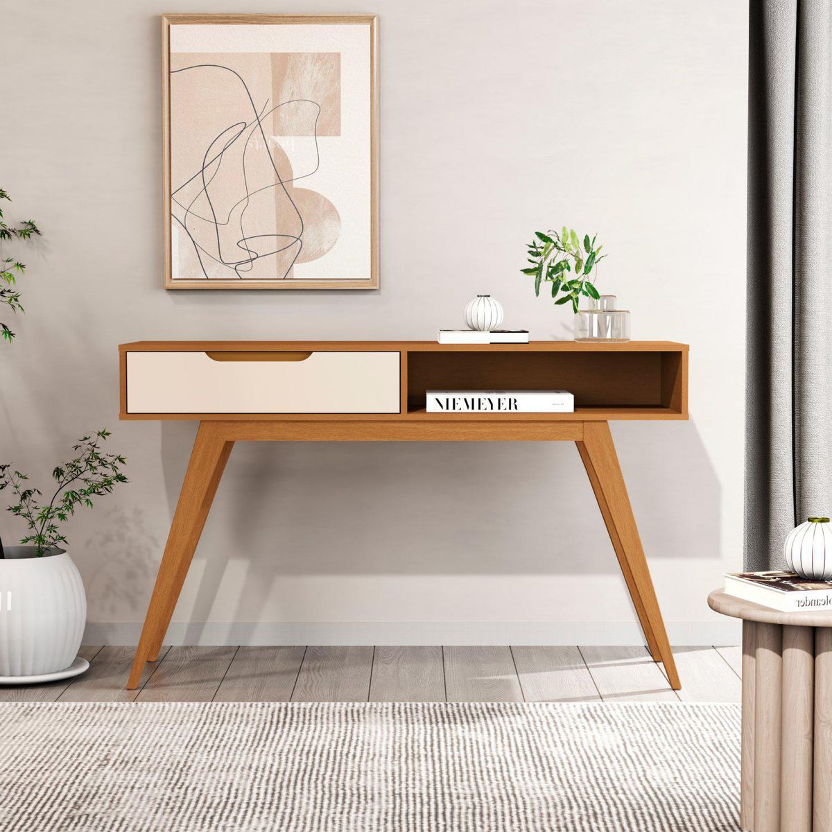 BE DESIGN - Arrimo 32697 Caramelo mperla 136x36x85 cm