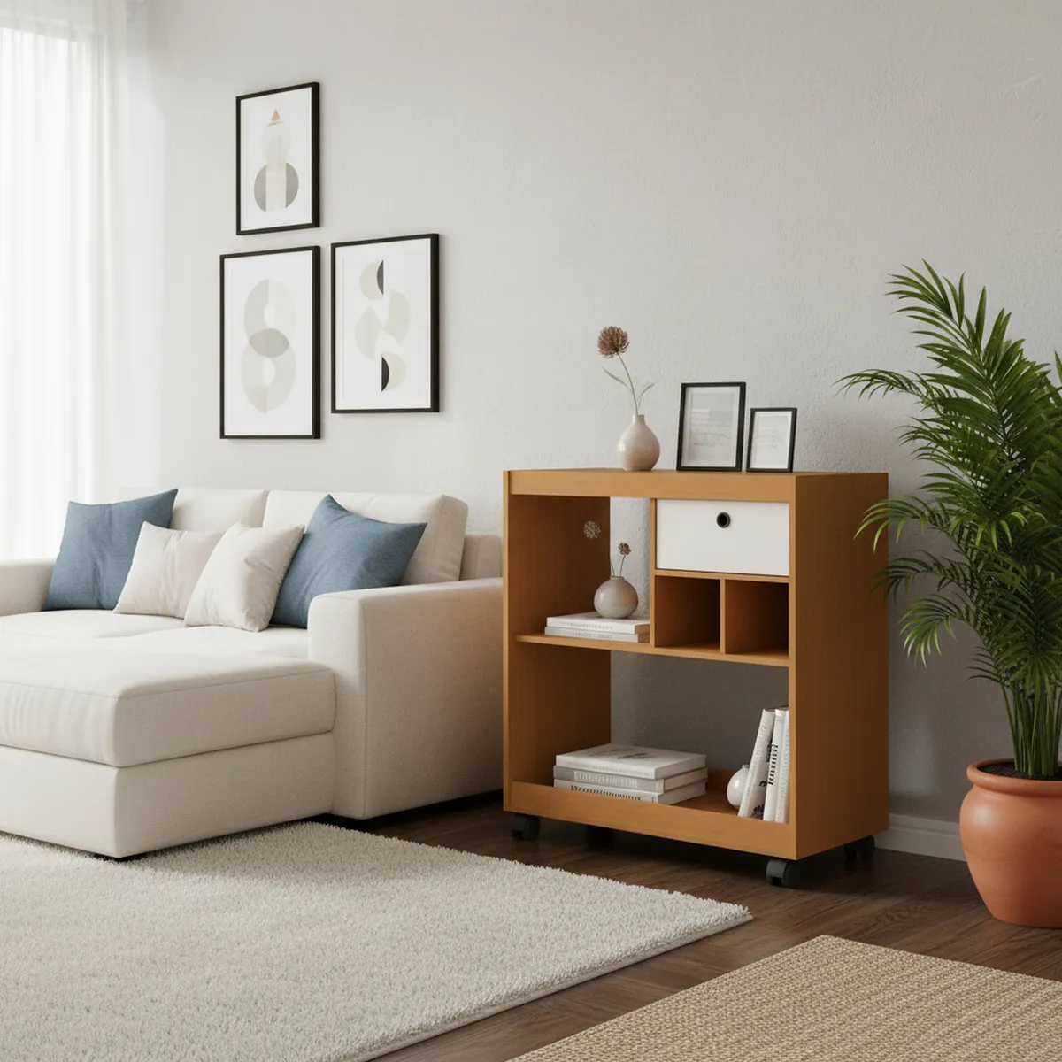 BE DESIGN - Mini bar 70x74.5x Caramelo perla