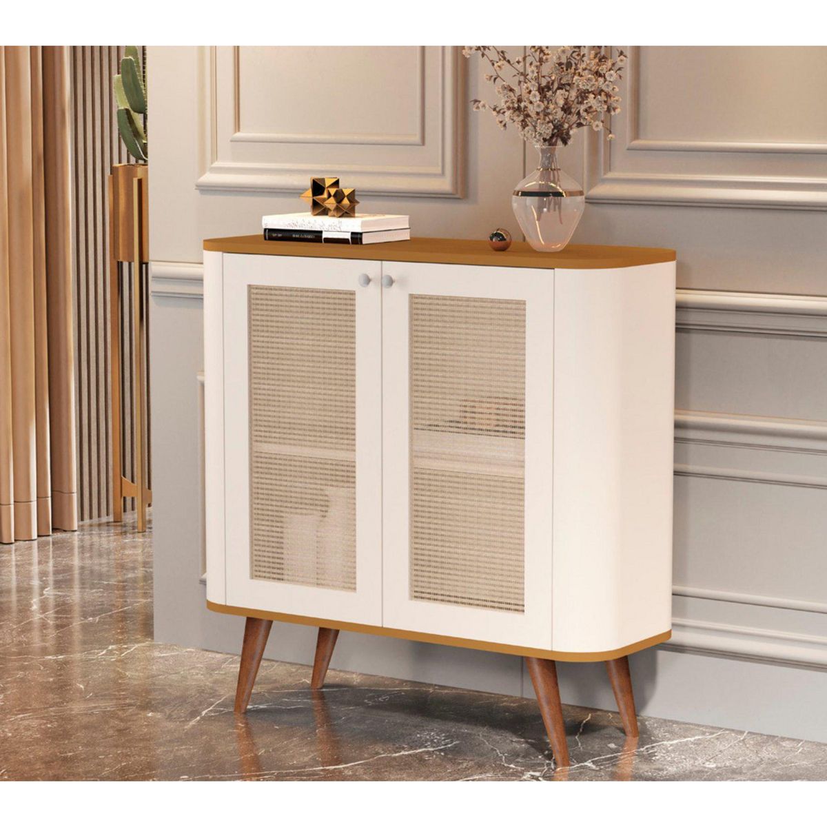 BE DESIGN - Buffet 32768 Perla caramelo 86x36x80 cm