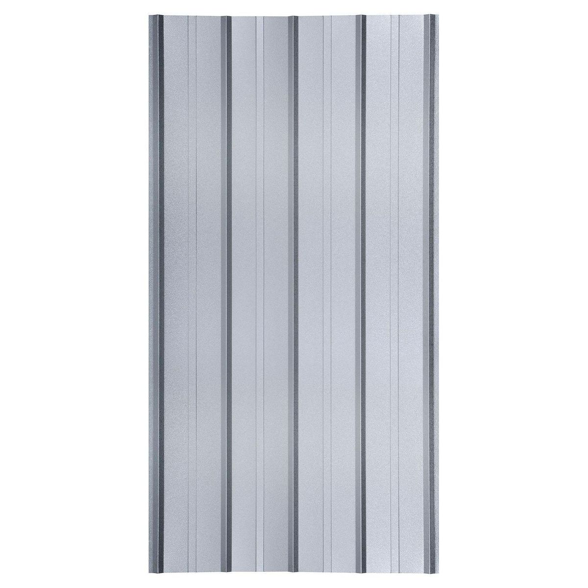 GENERICO - Plancha Recubrimiento Zinc 5V 0.35 mm 89.5x250 cm AZM80
