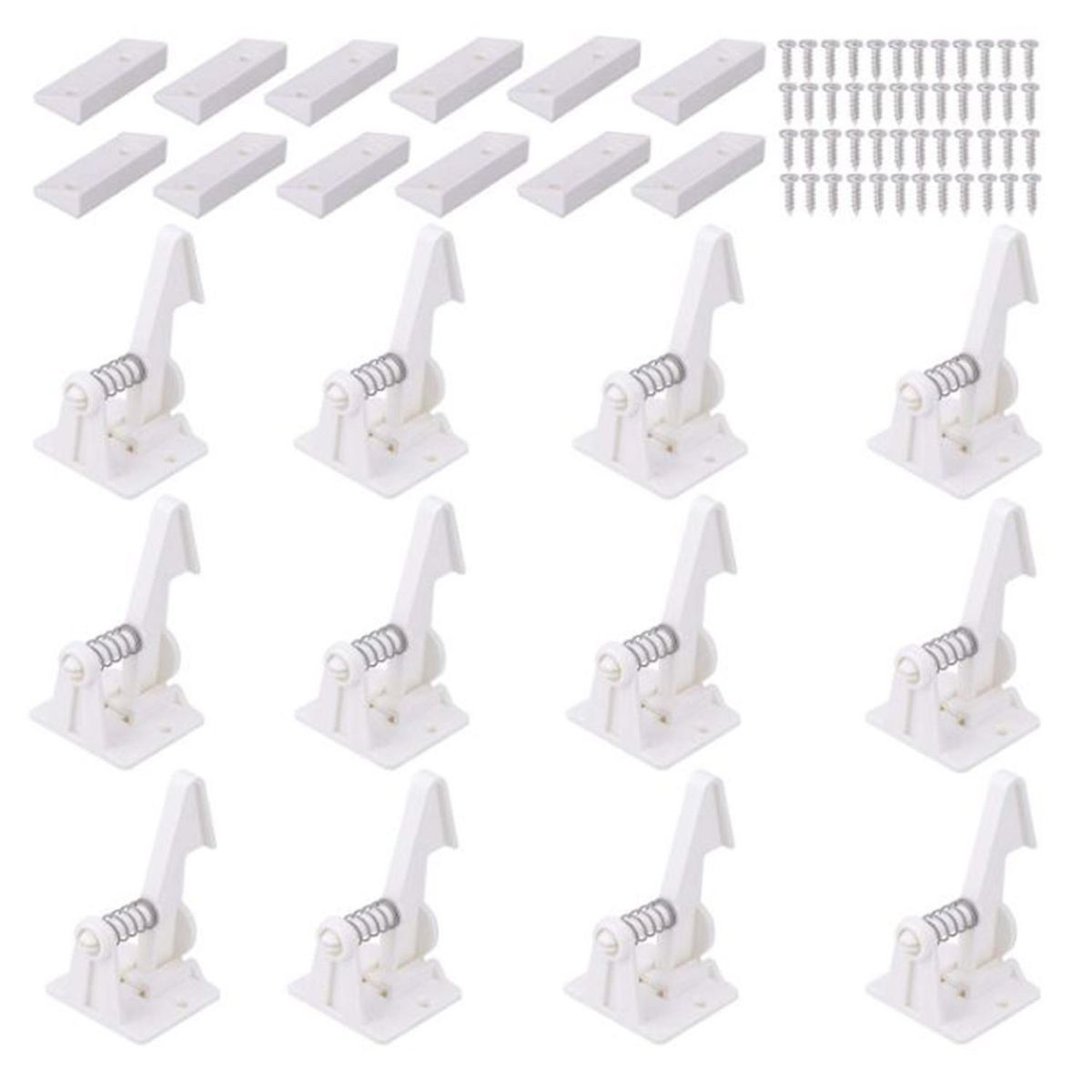 BIANCA HOME - 10 unidades cerradura invisible