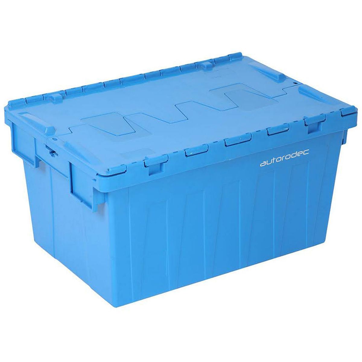 AUTORODEC - Caja Logística Abisagrada 60x31.5x40 cm 56 l Azul