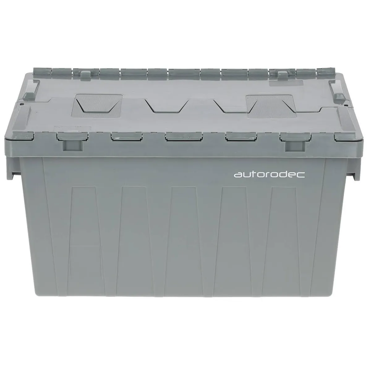WENCO - Caja Logística Abisagrada 60x31.5x40 cm 56 l Gris