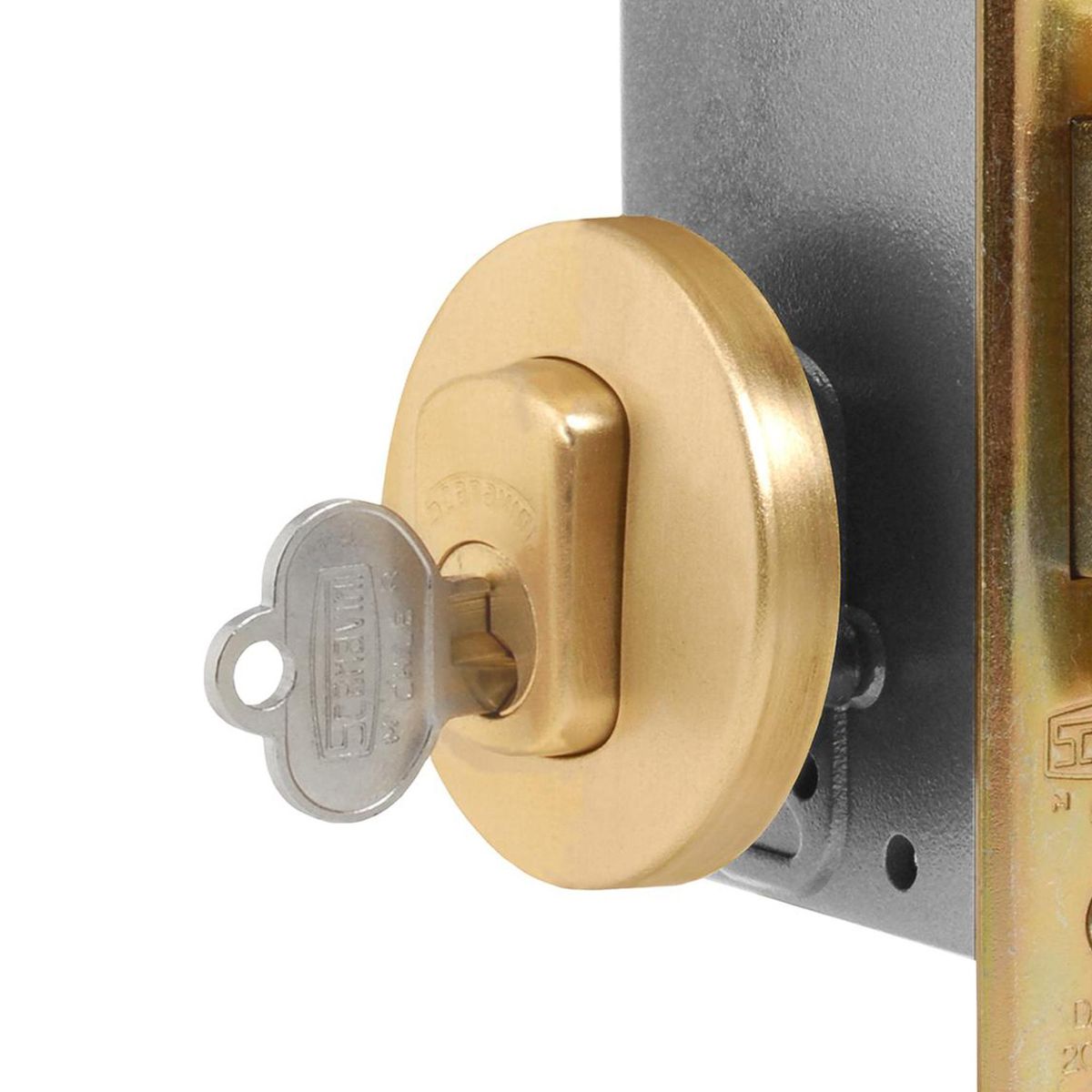 SCANAVINI - Cerradura Embutida Bronce