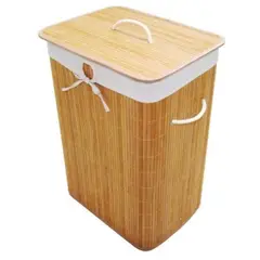 PRO OUTDOOR - Canasto para ropa bambu