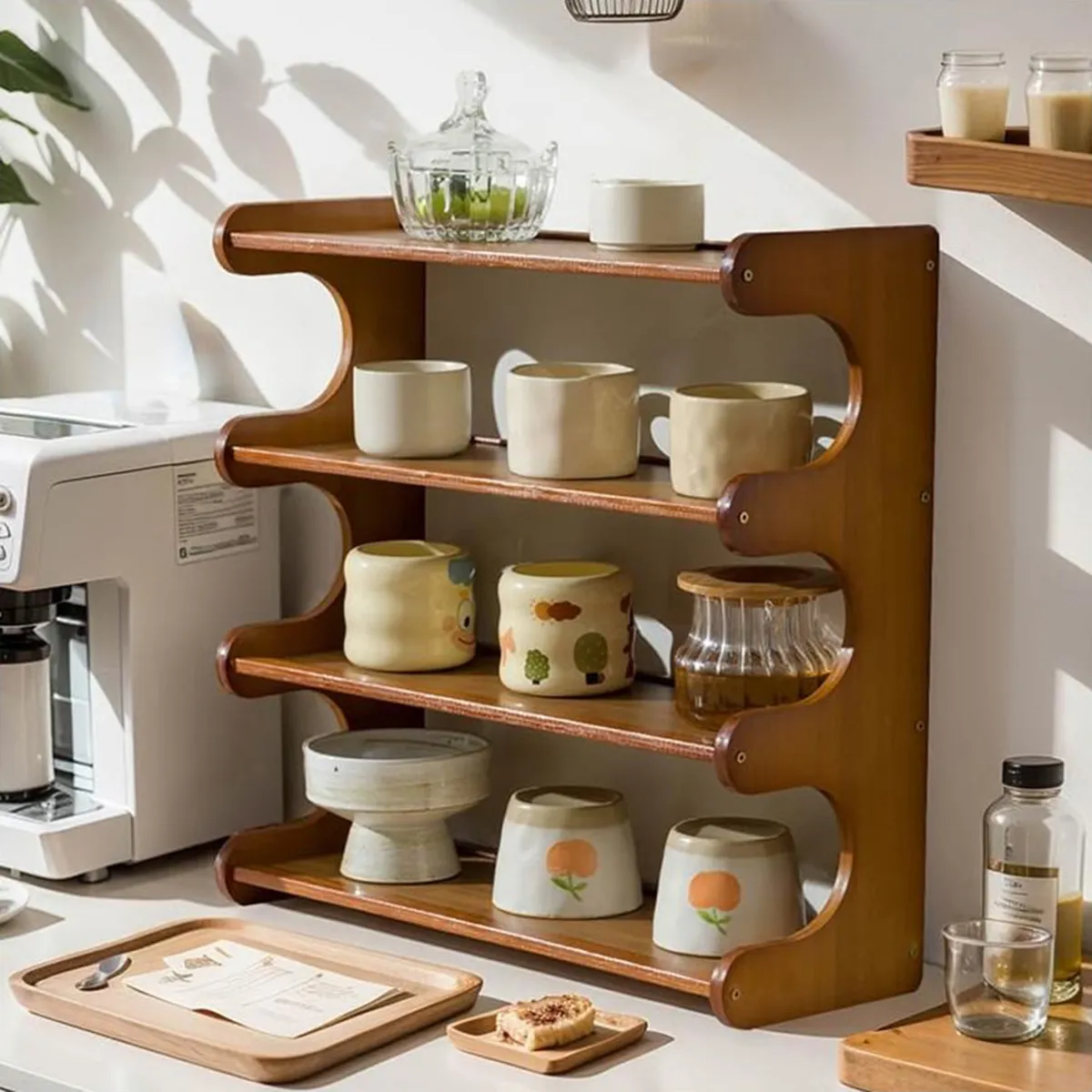 JUST HOME COLLECTION - Rack 4 pisos bambu