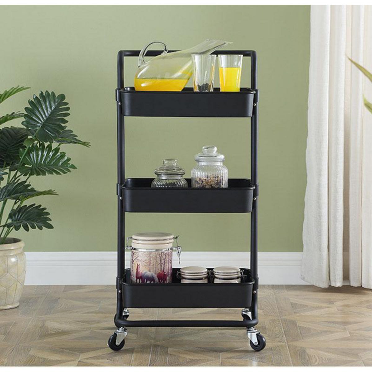 JUST HOME COLLECTION - Carro 3 pisos 25x40x metálico