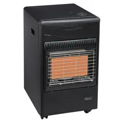 KENDAL - Estufa Gas KGQ-15N Negro