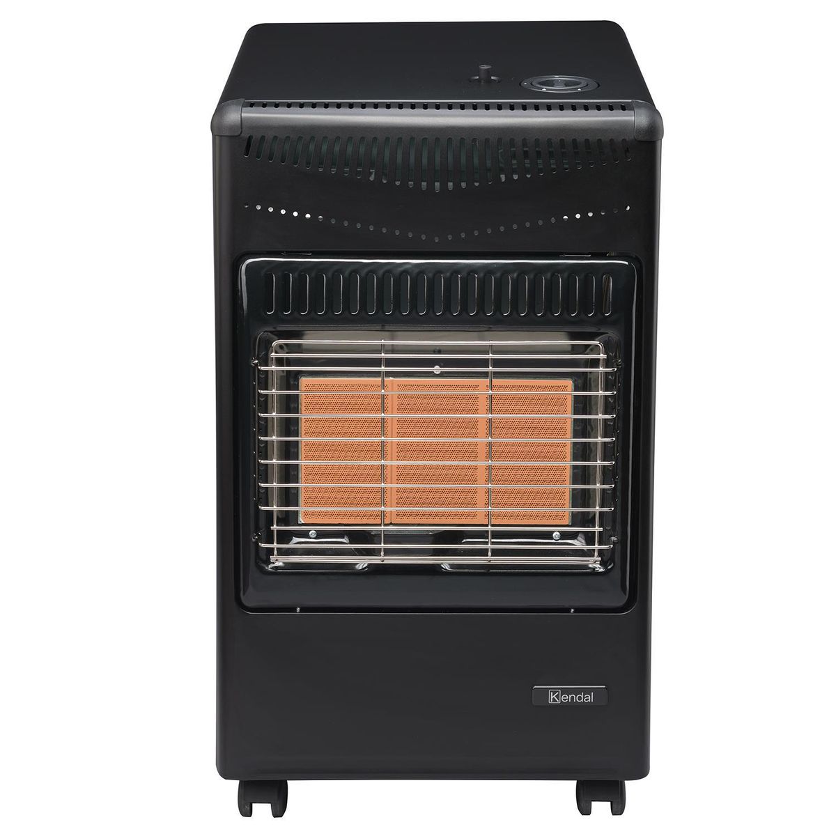 KENDAL - Estufa Gas KGQ-15N Negro