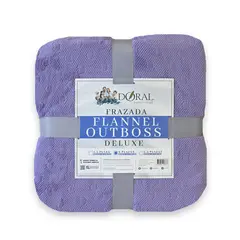 DORAL - Frazada Deluxe 2 plazas Lila