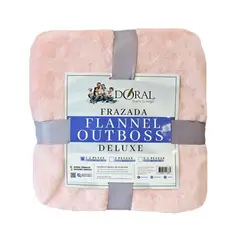 DORAL - Frazada Deluxe 1.5 plazas Damasco