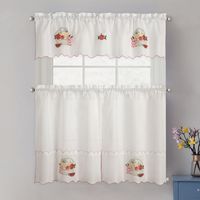 Set de Cortinas De cocina 148x40 cm Mix