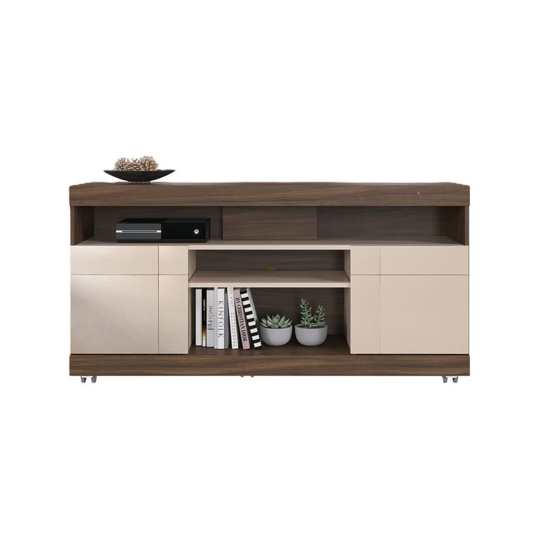 DI PORETTI Rack TV 47 " Yara Café 136x68.9x37.4 cm