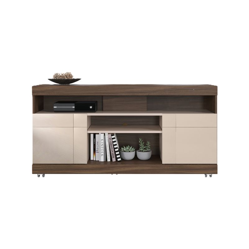 DI PORETTI - Rack TV 47 " Yara Café 136x68.9x37.4 cm