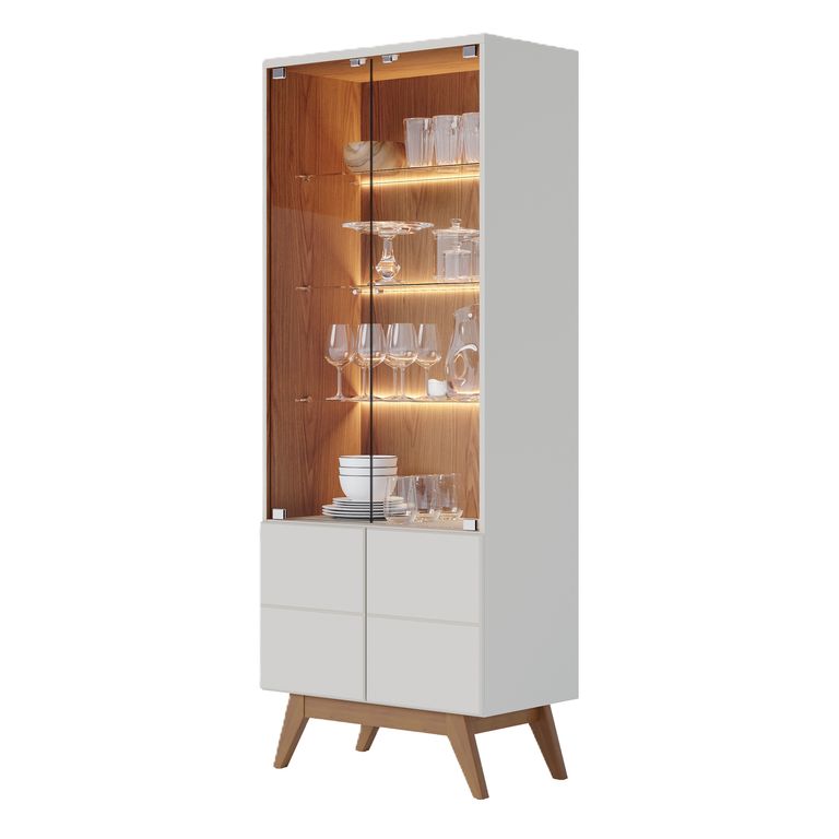 DI PORETTI Vitrina Noronha 4 puertas