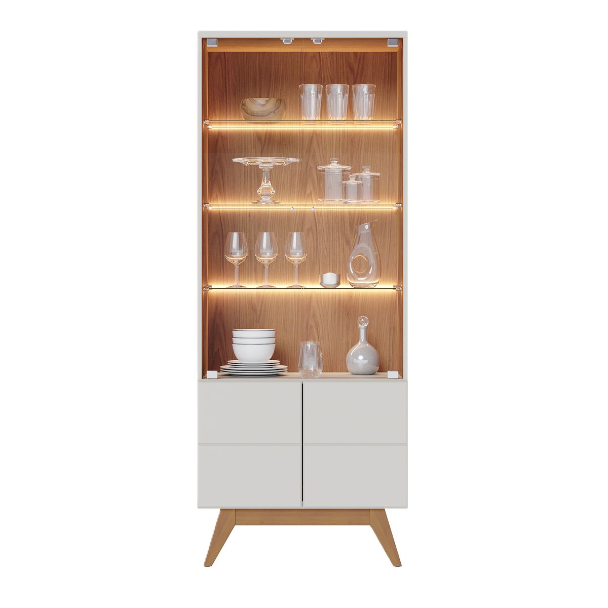 DI PORETTI - Vitrina Noronha 4 puertas