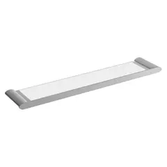 KLIPEN - Repisa de vidrio gun grey 50 cm