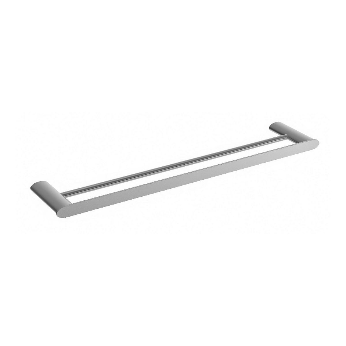 KLIPEN - Toallero de baño barra doble gun grey 60 cm