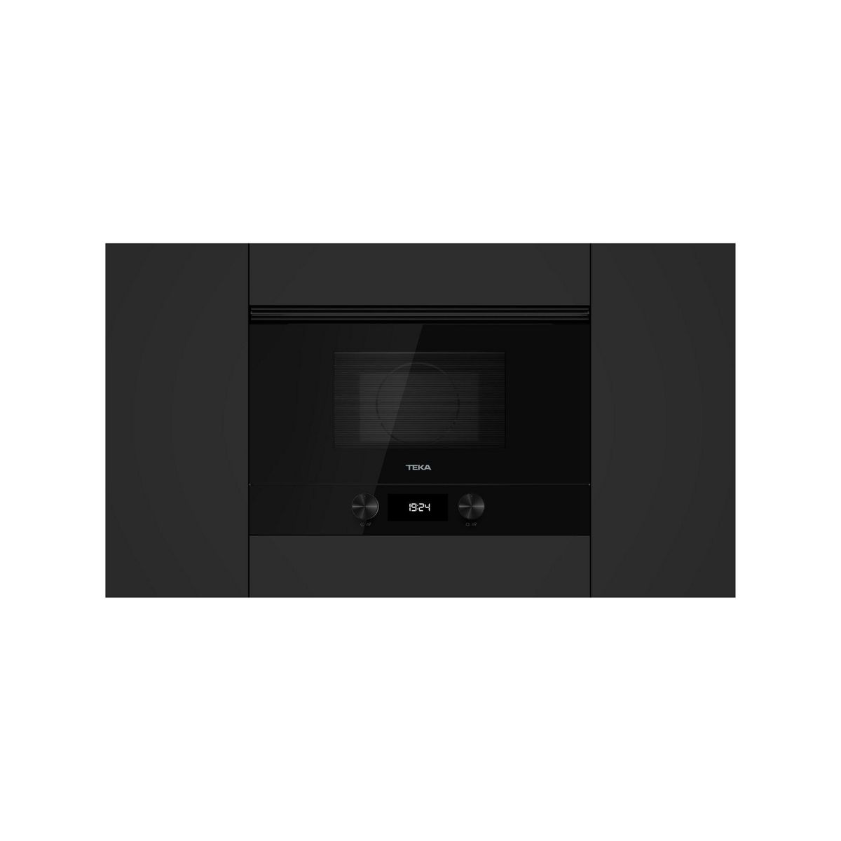 TEKA - Microondas Digital 21 Litros Negro ML 8220 BIS L FBK