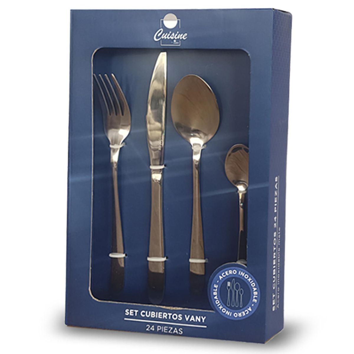 O CUISINE - Set Cubiertos Vany 24 Piezas