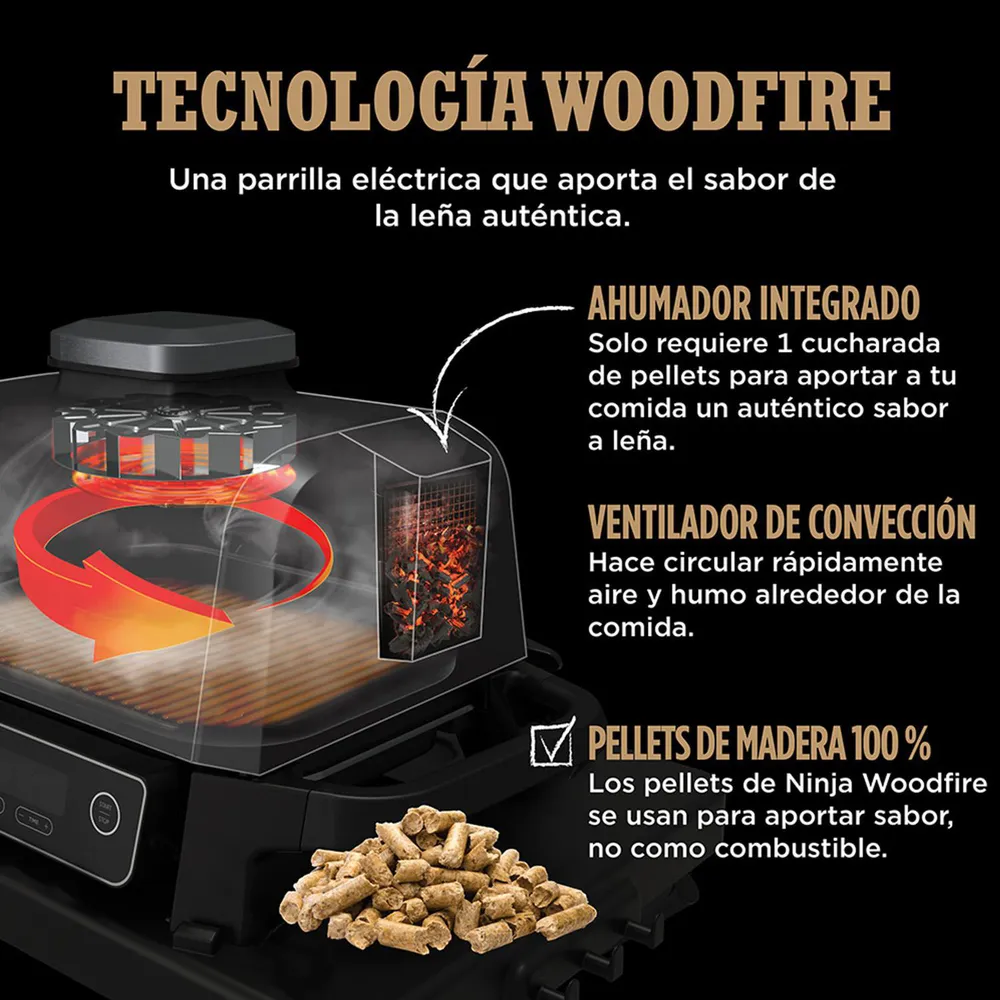 Ninja Woodfire OG701EU, foto 6