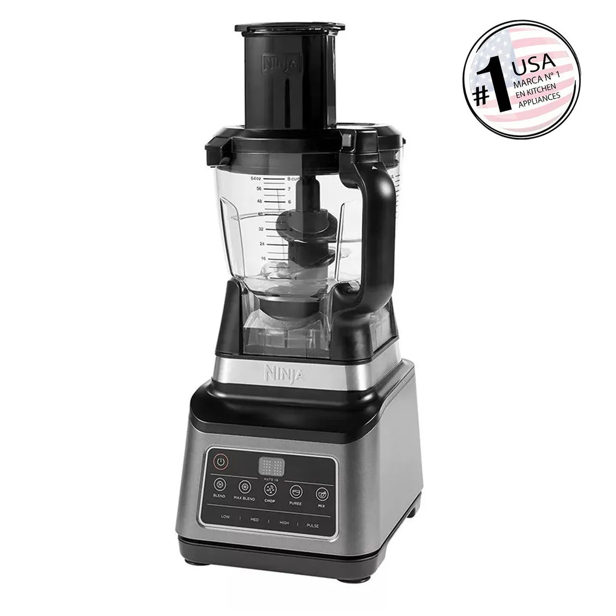 NINJA - Licuadora 3 en 1 2.1 Litros Negro BN800EU