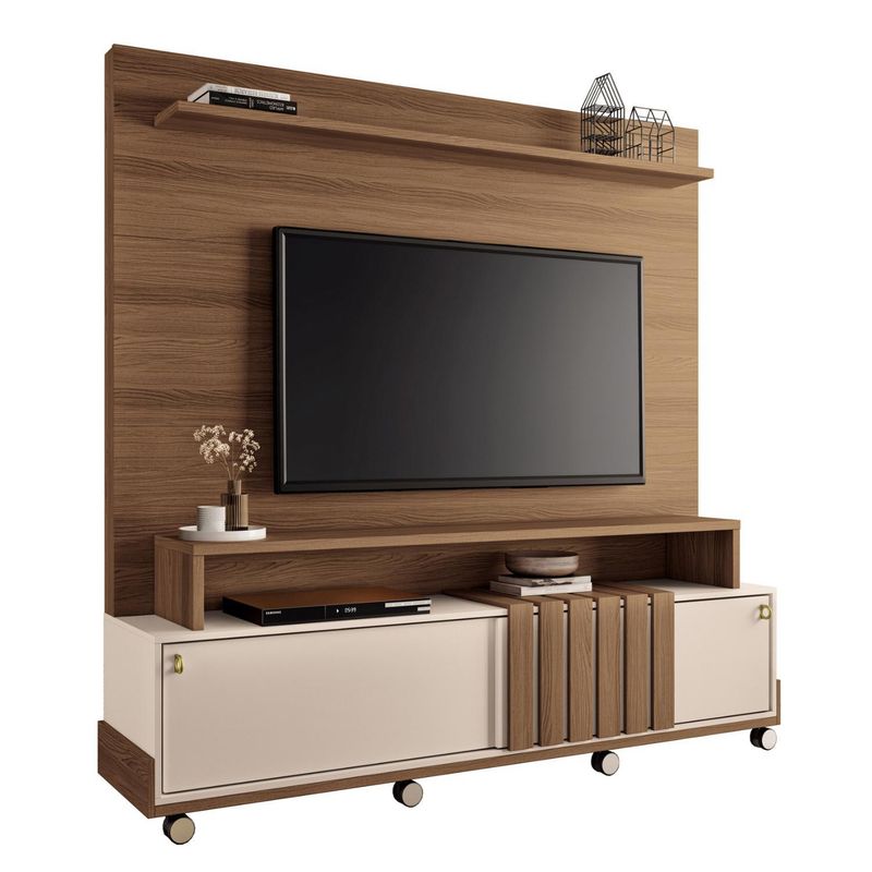 ONESSTA - Home 75 " Bold Castaño/OFF white 180x180x40 cm