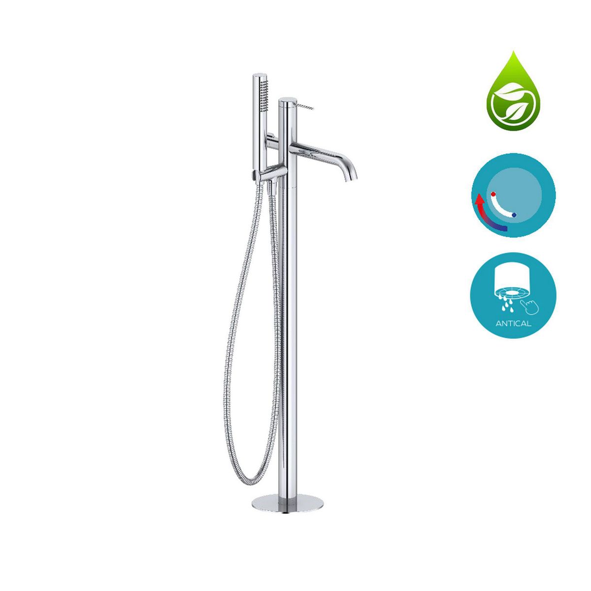 KLIPEN - Monomando tina Trend Cromado