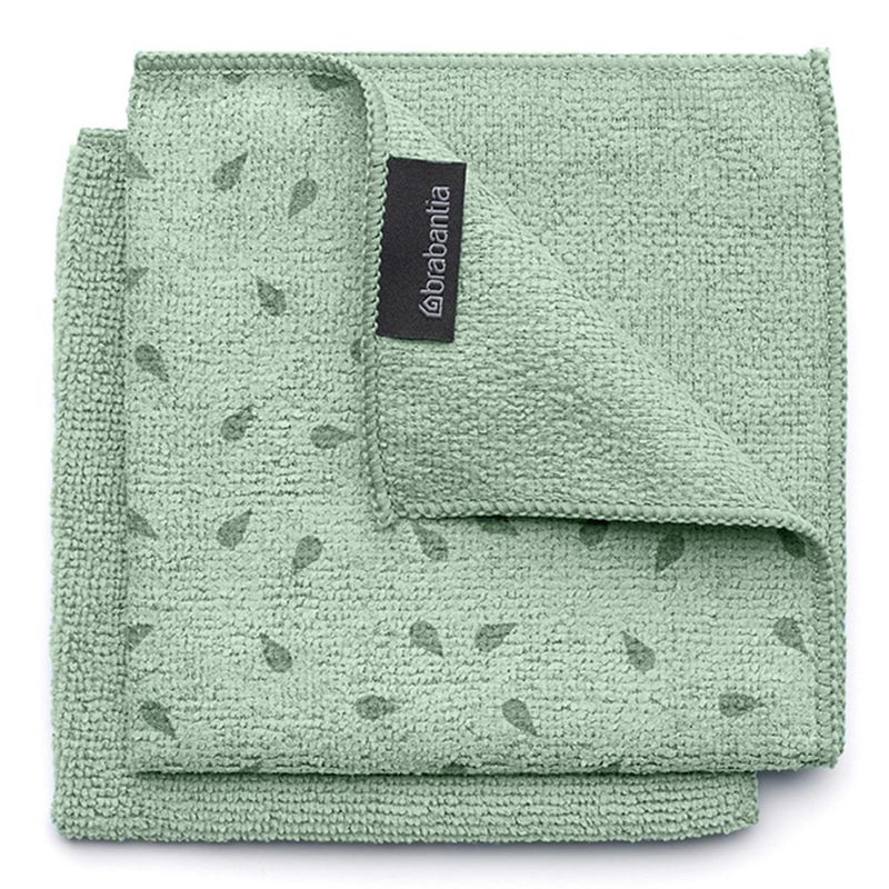 BRABANTIA - Set def 2 paños de microfibra Sinkside verde