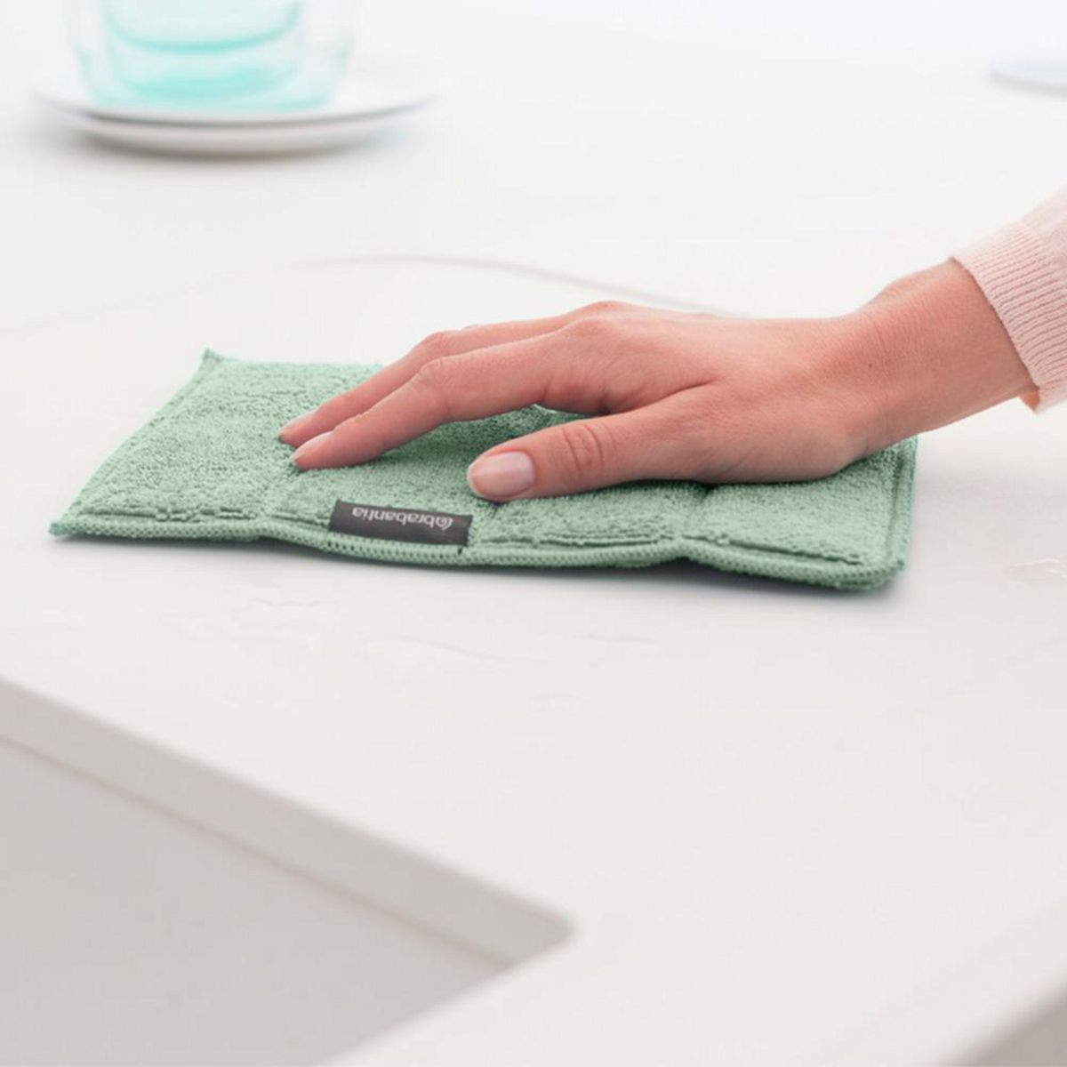 BRABANTIA - Set de 3 Paños Microfibra Mix