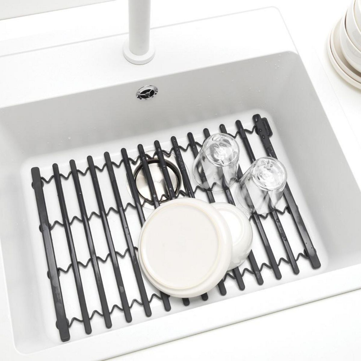 BRABANTIA - Rejilla para lavaplatos Sinkside gris