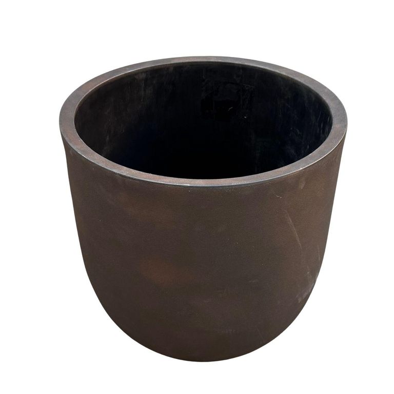 Macetero Rotomoldeo de Polipropileno 55x53 cm Cobre