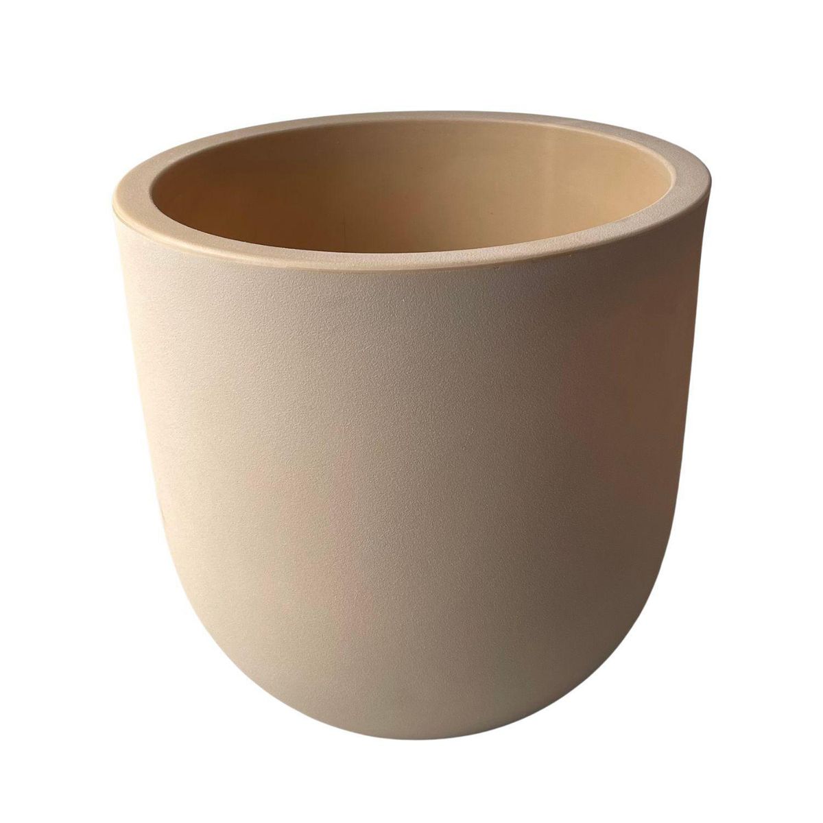 POTTERY - Macetero Rotomoldeo de Polipropileno 45x43 cm Crema