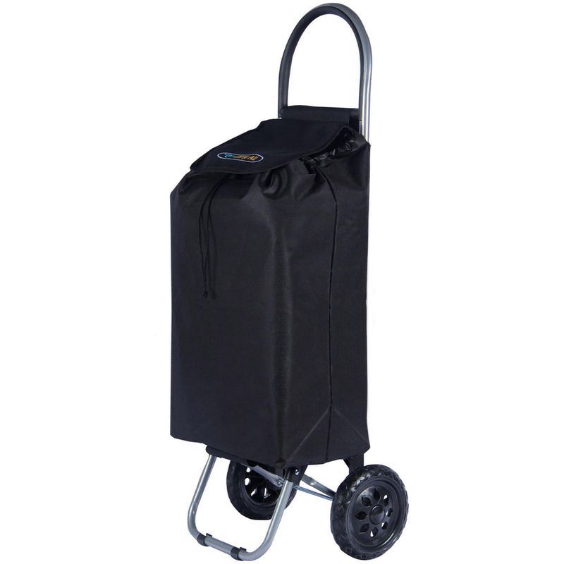 CARRY ALL - Carro de compras plegable Adelaida 35 l negro