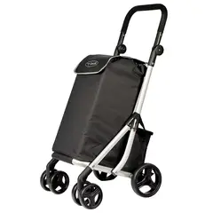 CARRY ALL - Carro De Compras Premium Gympie 65 L Feria Negro