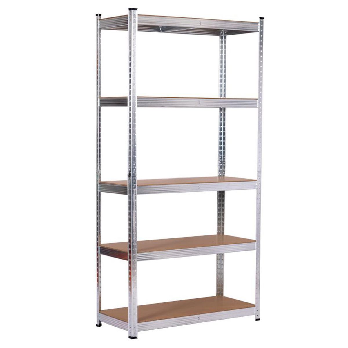 YARDAS - Estante metálico Nivel(es) 90x180x40 cm Galvanizado