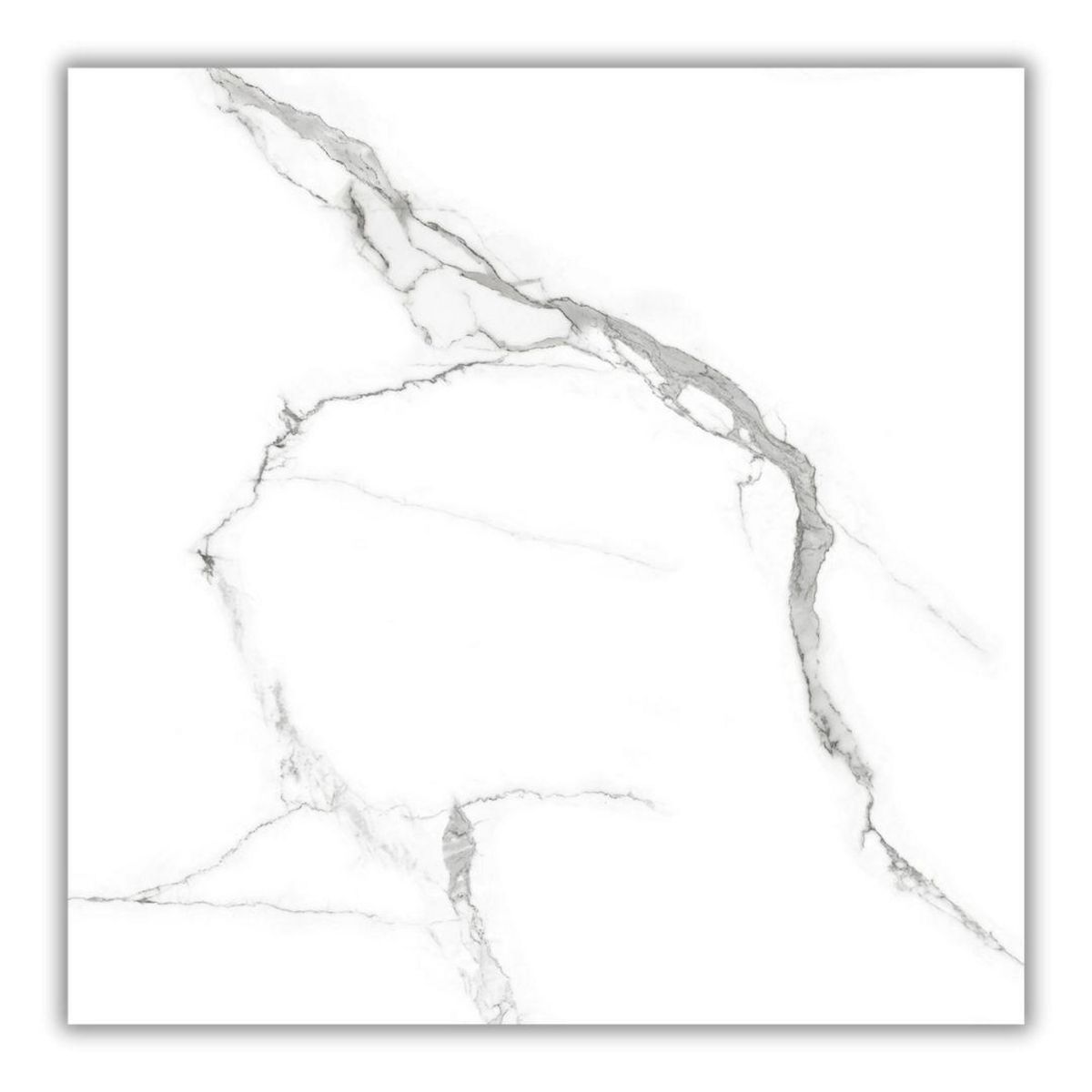 GENERICO - Porcelanato 60x60 cm Statuario Blanco 1.44 m2