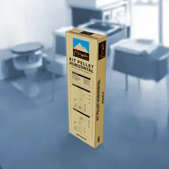 AMESTI - Kit Instalación Horizontal Estufa Pellet