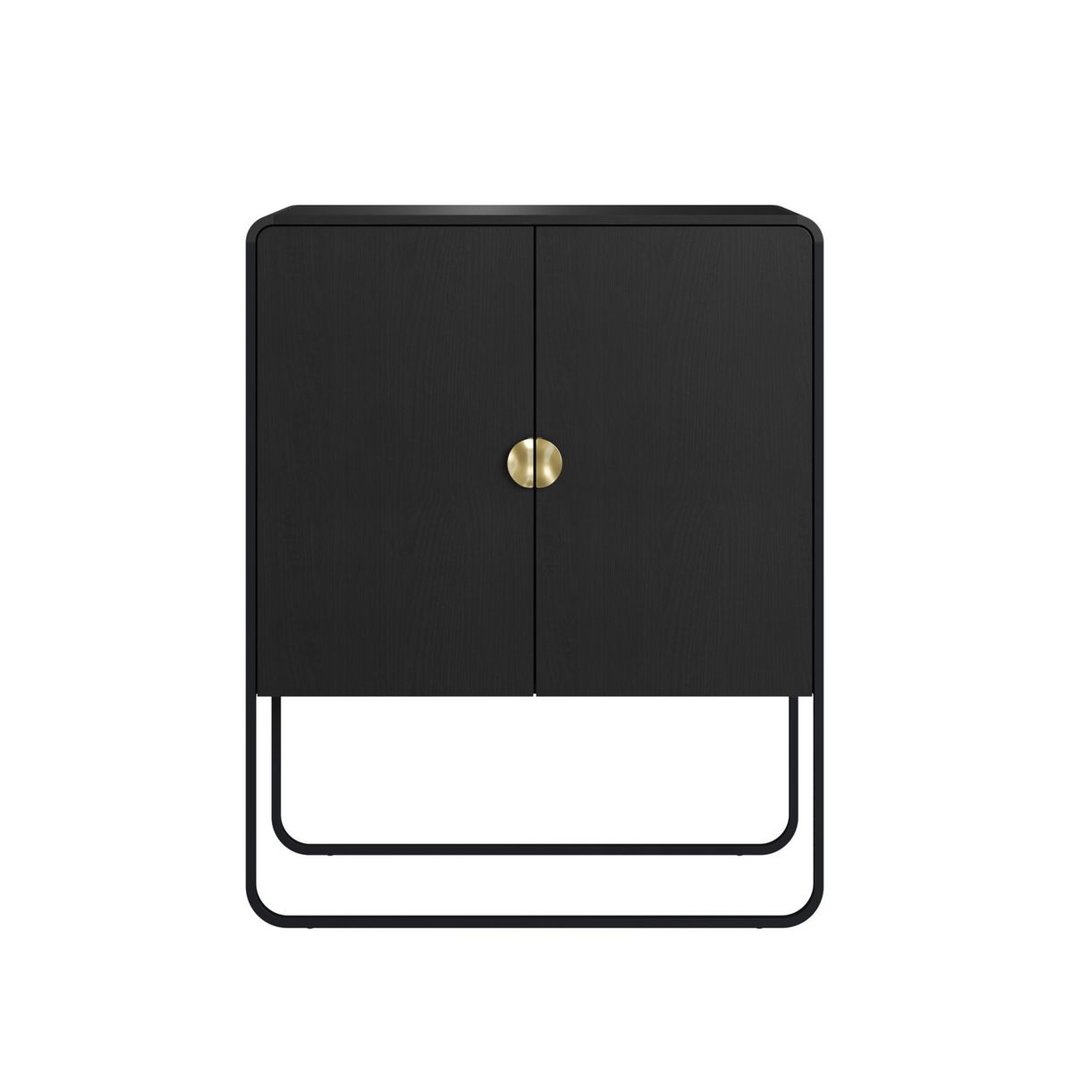 DECOCASA - Buffet 28065 Negro 37.5x90x111 cm