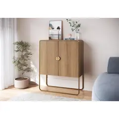 DECOCASA - Buffet 28065 Café 37.5x90x111 cm