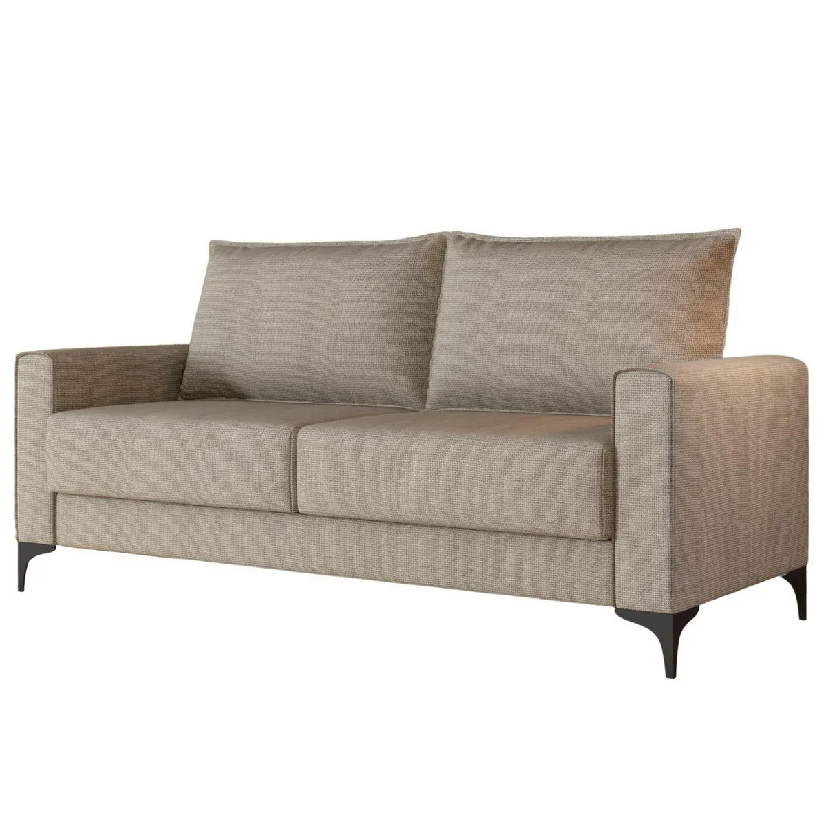 HOME MOBILI - Sofá 2 cuerpos Parma 180x101x48 cm Beige