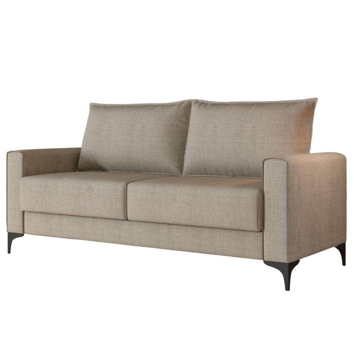 HOME MOBILI - Sofá 2 cuerpos Parma 180x101x48 cm Beige