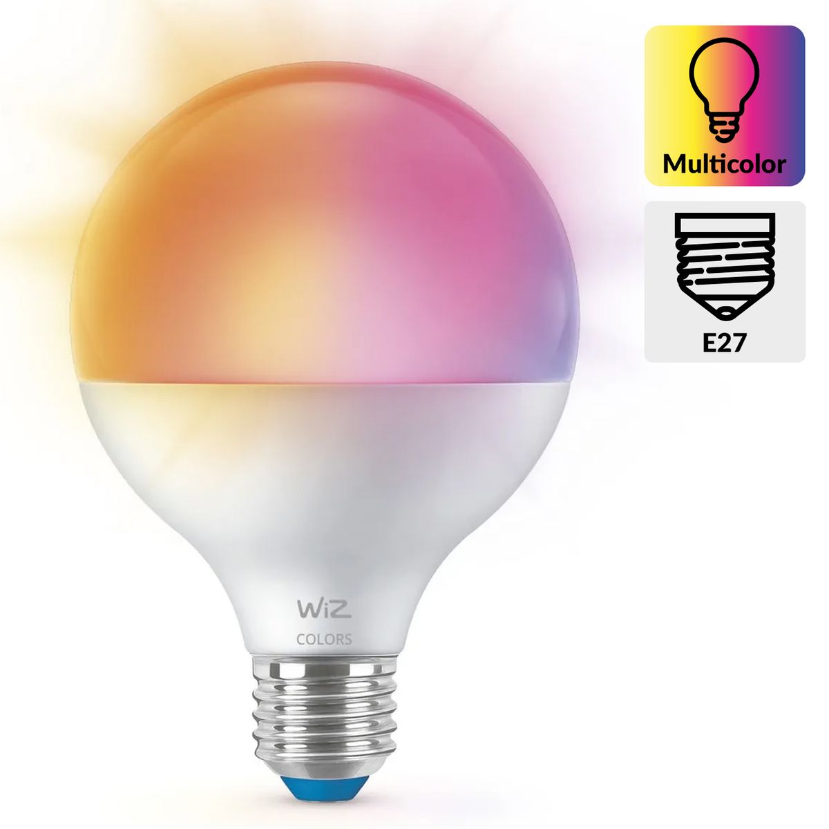 WIZ - Ampolleta Inteligente Wifi Globo 11 W E27 1055 lm Luz Multicolor