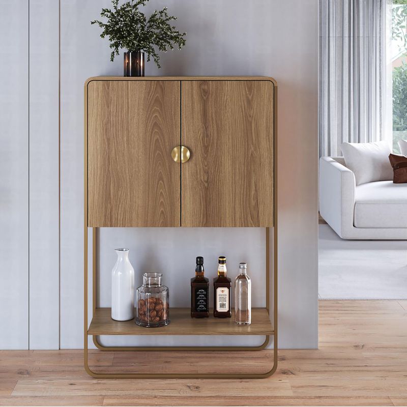 DECOCASA - Bar 28069 Café 37.5x90x140 cm