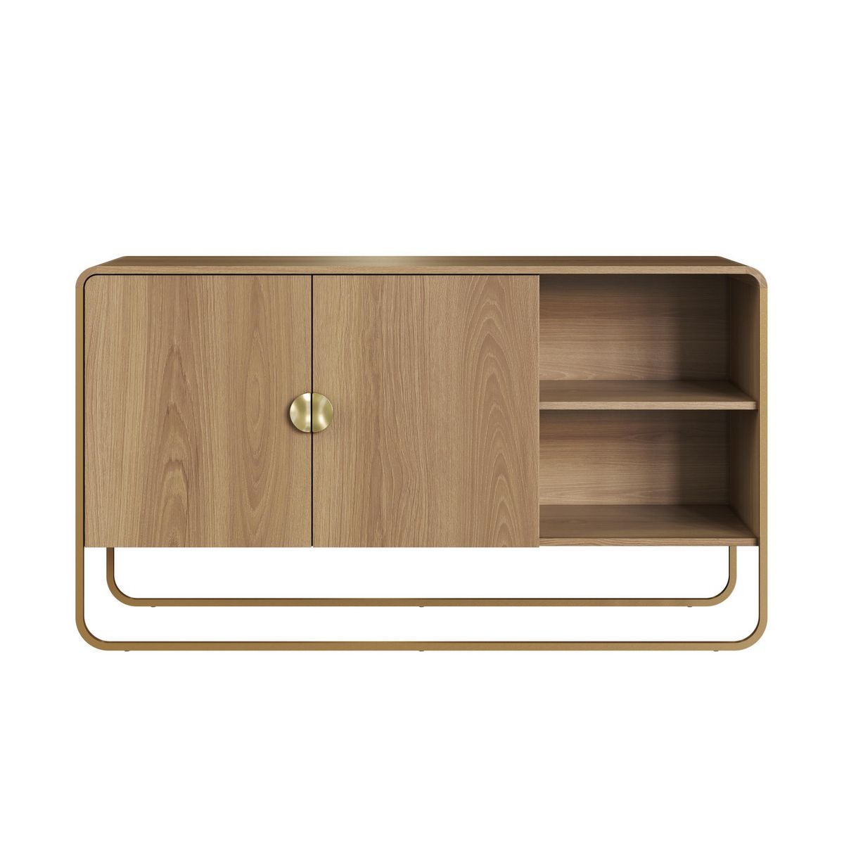 DECOCASA - Buffet 28071 Café 37.5x135x75 cm